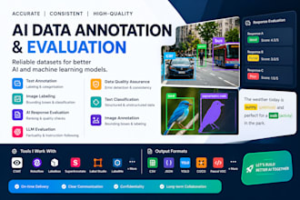 do ai data annotation, llm evaluation, and data labeling
