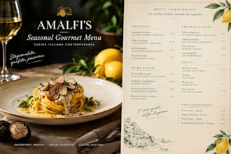create or improve your italian restaurant menu