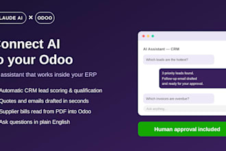 integrate claude ai with your odoo to automate CRM, sales and invoicing