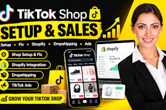 setup tik tok shop fix tik tok dropshipping tiktok shop ads for shopify sales