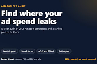 audit your amazon PPC campaigns and find wasted ad spend