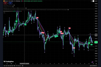 build a custom tradingview pine script indicator or strategy