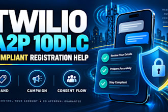 help you register your twilio a2p 10dlc brand and campaign