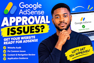 help with google adsense approval and fix website issues