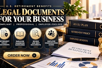 write a specialized US retirement benefits summary for employee handbooks