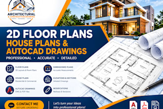 create professional architectural and construction drawings
