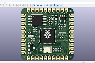 design esp32 stm32 rp2040 microcontroller pcb with schematic, layout and gerber