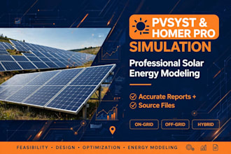 do pvsyst  homer pro and solar energy modeling