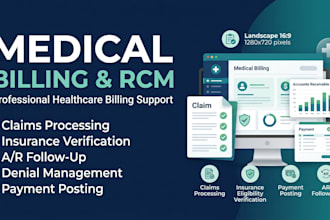 provide medical billing, claims processing and rcm services