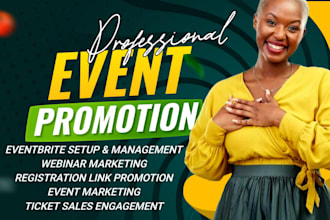 setup, promote, manage eventbrite event to boost ticket sales webinar marketing