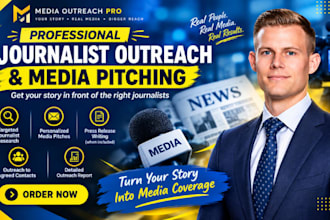 write press release journalist outreach media pitching and news coverage