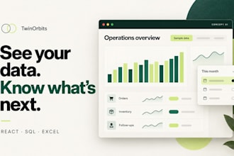 build business dashboards and custom internal tools