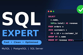 write, optimize, and debug sql queries for your database