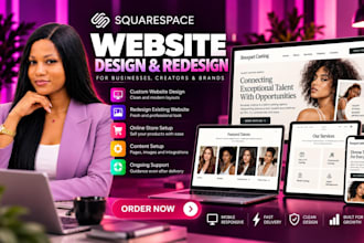squarespace ecommerce, luxury wix website, squarespace cleaning service website