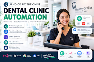build an ai voice receptionist and appointment booking system with n8n