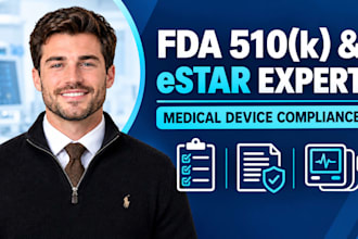 do fda medical device registration, listing, and estar 510k submission