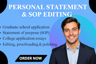 edit personal statement statement of purpose for graduate college application