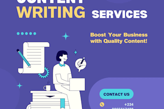 write engaging SEO friendly articles and blog
