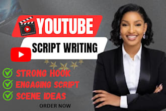 write engaging youtube scripts for your channel