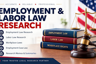research employment law, labor law, workplace laws and employment case law
