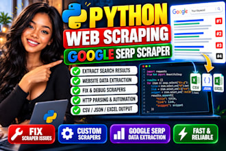 build automated google serp scraper python web scraping b2b data extraction bots