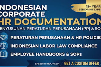 draft indonesian HR policies and company regulations