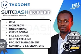 setup suitedash taxdome for seamless business management