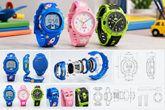 design colorful children s watches and playful timepieces