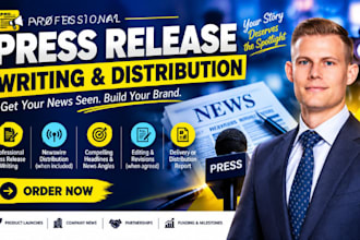 press release writing newswire distribution brand launch media kit