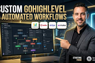 build custom gohighlevel snapshots, ghl workflows, and saas setups