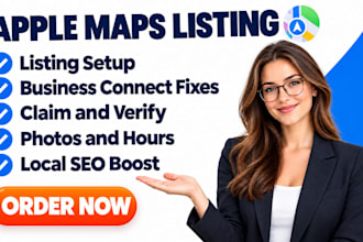 setup apple maps business listing and fix apple business connect for local seo