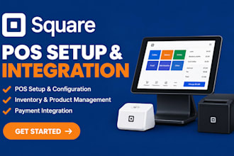 set up your square pos, menu, inventory, and payments