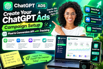 create your chatgpt ads campaign setup pixel and conversion API with tracking