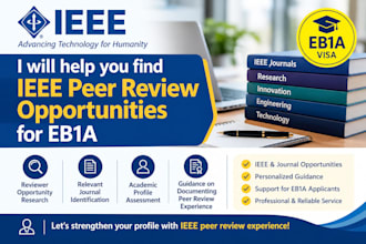 help you find ieee peer review opportunities for eb1a