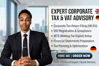 uk vat registration, german vat return, corporate tax, and elster filing
