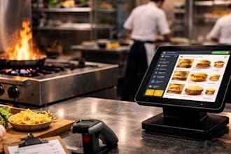 set up toast pos, restaurant menu and online ordering