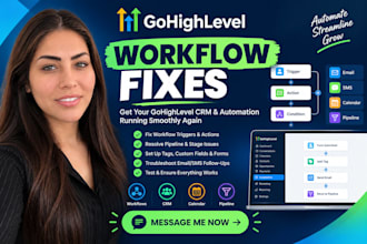 fix gohighlevel workflow CRM calendar and ghl pipeline automation issues