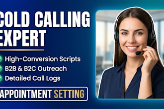 cold calling, appointment setting cold caller