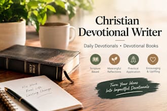 ghostwrite christian devotionals and devotional books