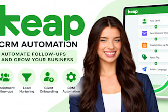 build keap automation and lead follow ups
