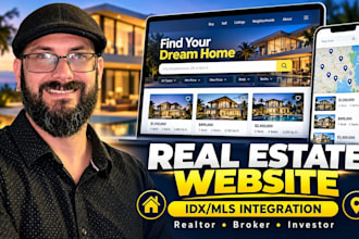 build real estate website with idx mls integration for realtors