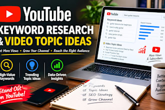 research youtube keywords and video topic ideas