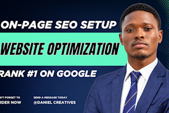 do complete onpage website seo for google ranking