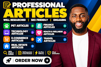write SEO tech articles, finance blog posts, ai saas, ai tech blog posts