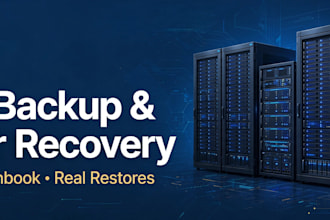 set up veeam backup with a tested disaster recovery runbook
