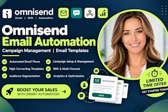 setup omnisend email automation campagin omnisend newsletter email template
