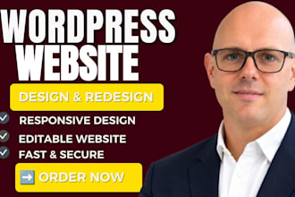 design wordpress website, website development, wordpress redesign, business web