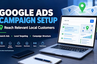 set up google ads campaigns for local businesses