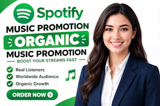 do professional spotify music promotion, spotify promotion