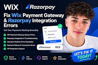 fix wix payment gateway and razorpay integration errors
